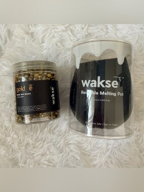 Wakse Hair Removal Kit | Melting Pot + Hard Wax Beans